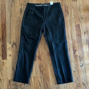 BANANA REPUPLIC Women's Avery Glittery Black Pants  Size 6